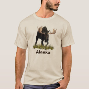 Charging Bull Moose T-Shirt