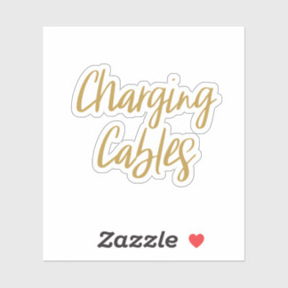 Charging Cables Storage Sticker