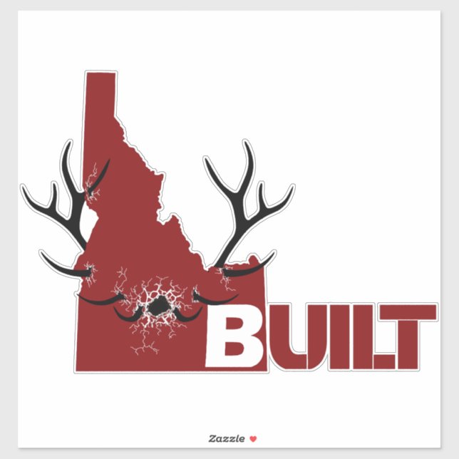 Charging Elk Sticker (Sheet)