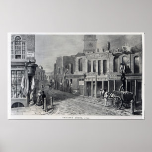 Charing Cross, 1830 Poster