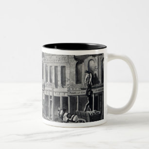 Charing Cross, 1830 Two-Tone Coffee Mug
