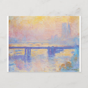 Charing Cross Bridge by Claude Monet Postcard