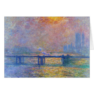 Charing Cross Bridge, The Thames, Claude Monet