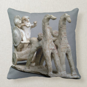 Chariot and horses, from the Tomb of Princess Nefe Cushion