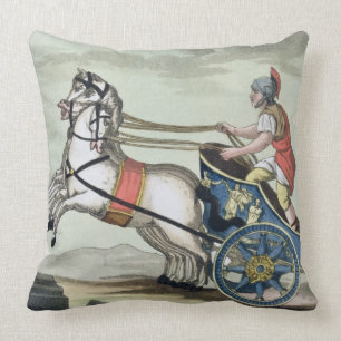 Charioteer, from 'L'Antica Roma', 1825 (colour lit Cushion