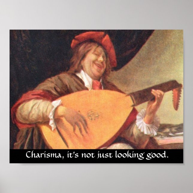 Charisma, it's not just looking good poster (Front)