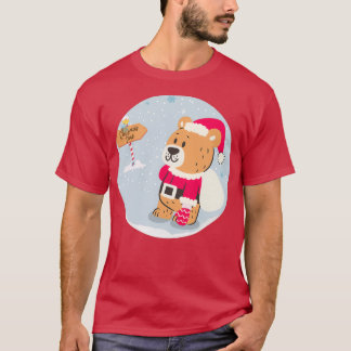 Charismas Bear with gifts for you cute Charismas s T-Shirt