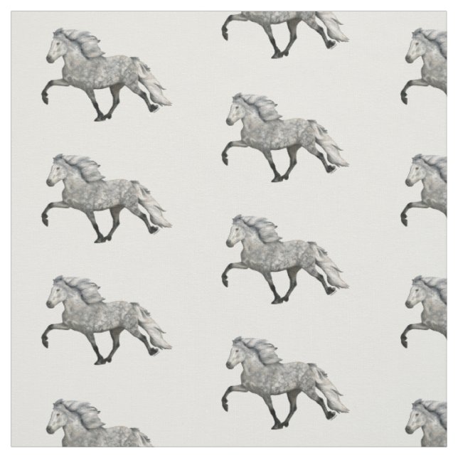 Charismatic  Icelandic Horse Fabric (Swatch)