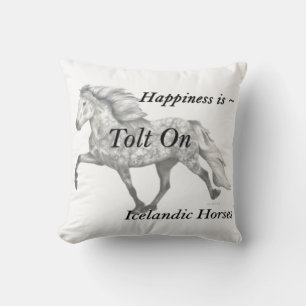 Charismatic Icelandic Horse Tolt On Cushion