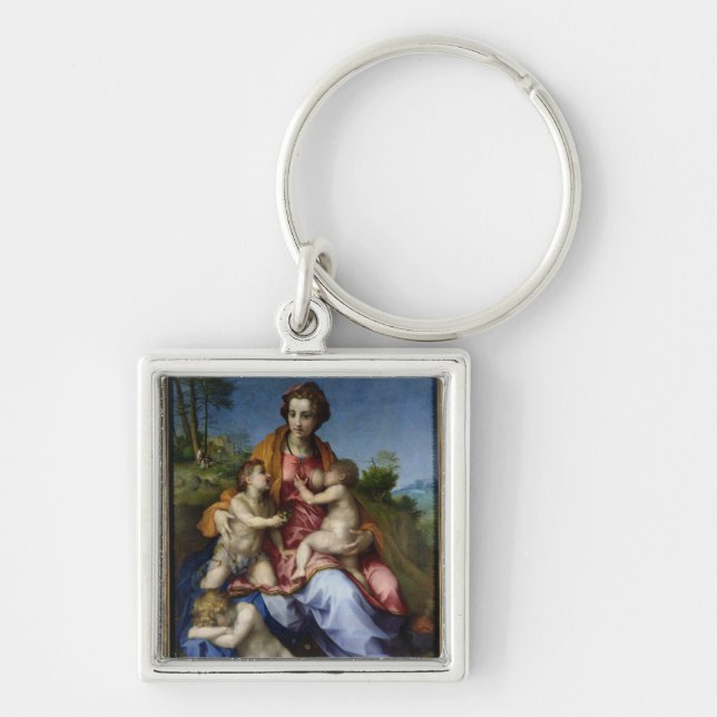 Charity, 1518-19 key ring (Front)