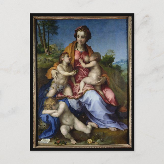 Charity, 1518-19 postcard (Front)