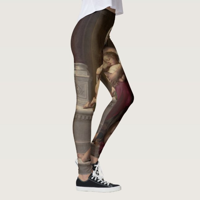 Charity by William Adolphe Bouguereau Leggings (Right)