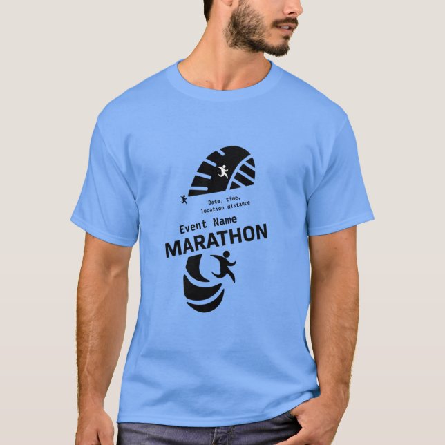 Charity marathon promotional event merch   T-Shirt (Front)