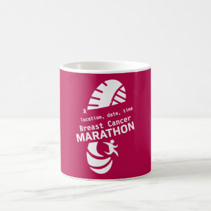 Charity marathon promotional event merchandise coffee mug