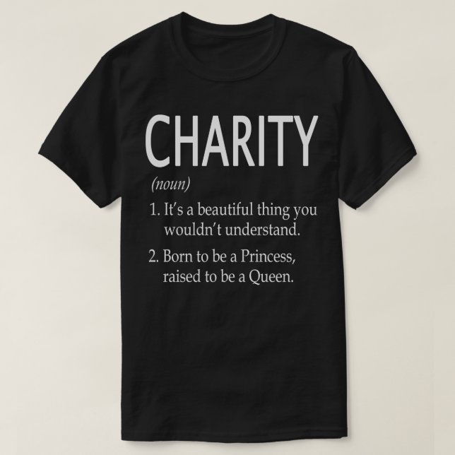 Charity Name Gift 100 T-Shirt (Design Front)