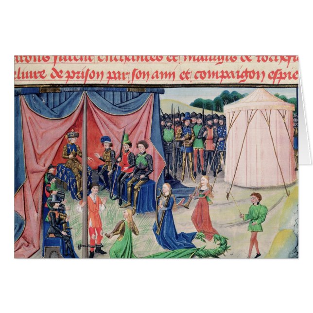 Charlemagne and his barons being enchanted (Front Horizontal)