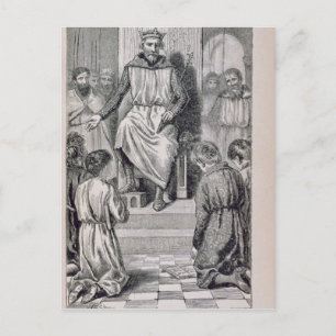 Charlemagne and the Boys Postcard