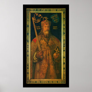 Charlemagne by Dürer Canvas Print