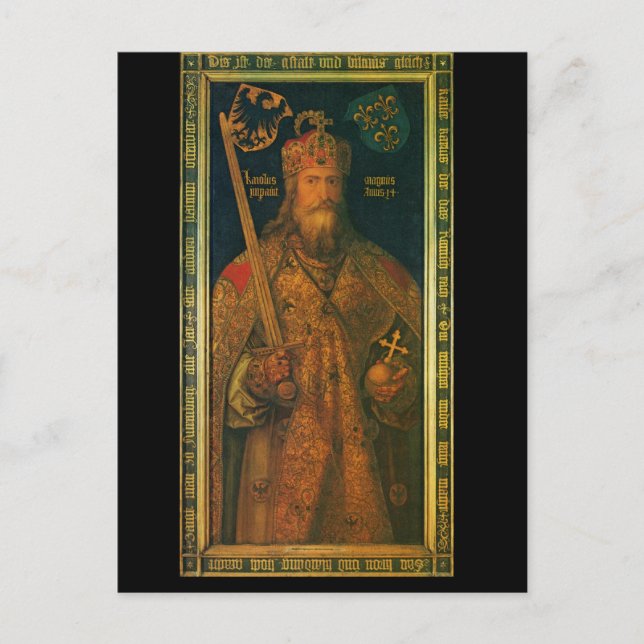 Charlemagne by Dürer Postcard (Front)