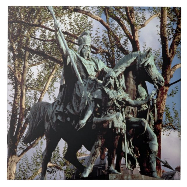 Charlemagne (Carolus Magnus, Charles the Great) (7 Tile (Front)