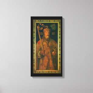 Charlemagne Stretched Canvas Print