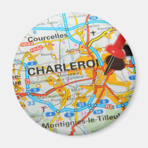 Charleroi, Belgium Magnet