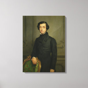 Charles-Alexis-Henri Clerel de Tocqueville 1850 Canvas Print