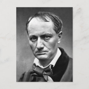 Charles Baudelaire Postcard