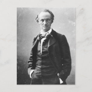 Charles Baudelaire Postcard