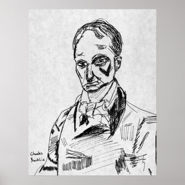 Charles Baudelaire Poster (Front)