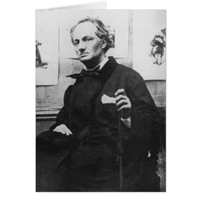 Charles Baudelaire  with Engravings, c.1863 (Front)