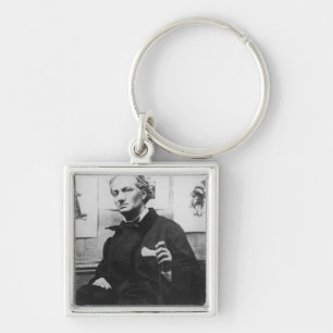 Charles Baudelaire  with Engravings, c.1863 Key Ring