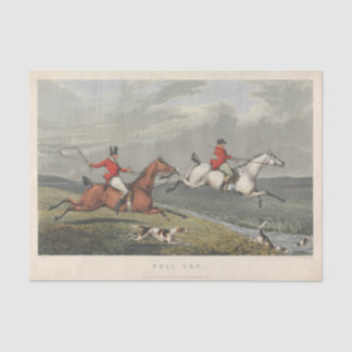 Charles Bentley | Fox Hunting: Full Cry Tissue Paper