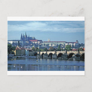 Charles Brdge Prague Castle Tom Wurl.jpg Postcard