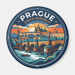 Charles Bridge Czech Republic Magnet
