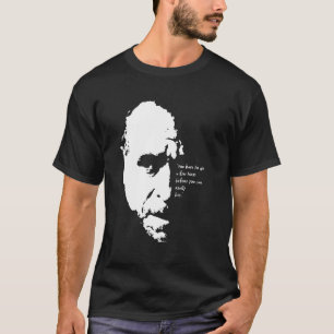 Charles Bukowski Portrait T-Shirt