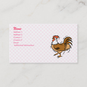 Charles Chicken Business Card