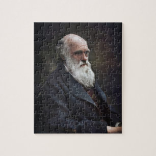 Charles Darwin 1878 Colourized Jigsaw Puzzle