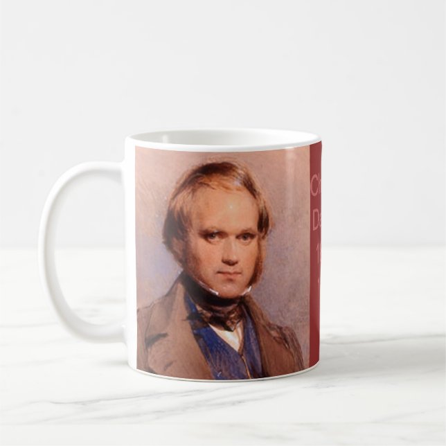 Charles Darwin Coffee Mug (Left)