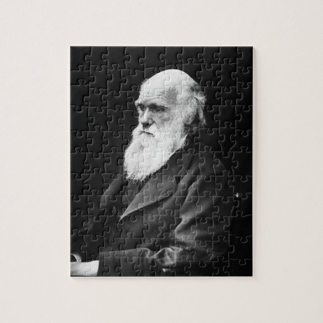 Charles Darwin Portrait Jigsaw Puzzle (Vertical)