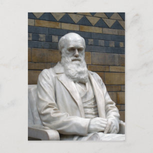 Charles Darwin postcard