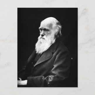 Charles Darwin postcard