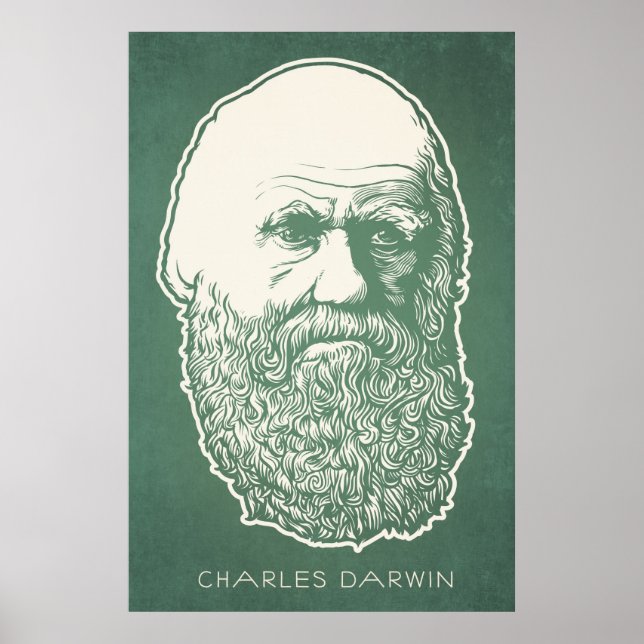 Charles Darwin Poster (Front)