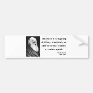 Charles Darwin Quote 5b Bumper Sticker