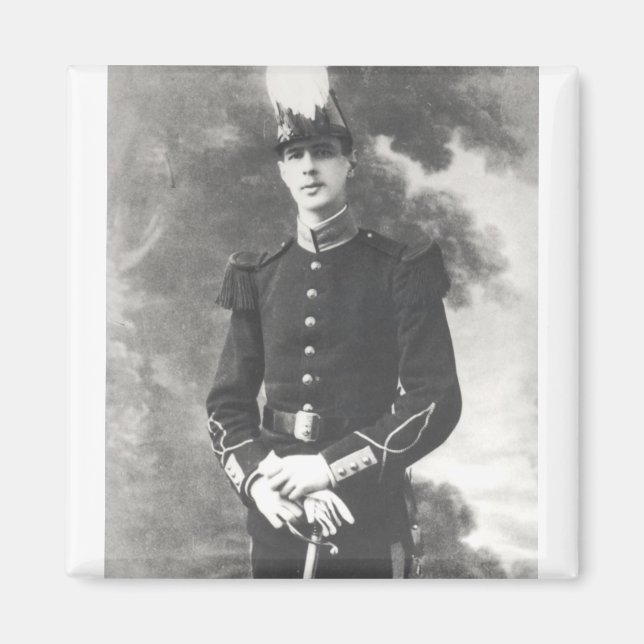 Charles De Gaulle Portrait Magnet (Front)