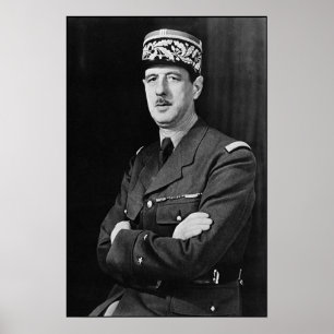 Charles de Gaulle Poster