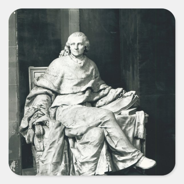 Charles de Secondat  Baron de Montesquieu, 1779 Square Sticker (Front)