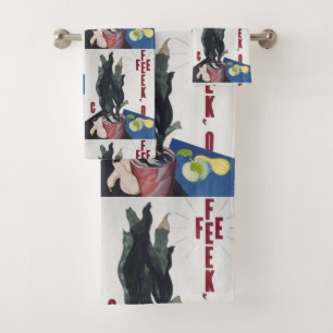 Charles Demuth Georgia O'Keeffe Poster Portrait Bath Towel Set