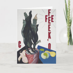 Charles Demuth Georgia O'Keeffe Poster Portrait Holiday Card