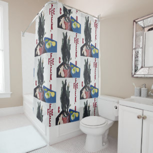 Charles Demuth Georgia O'Keeffe Poster Portrait Shower Curtain